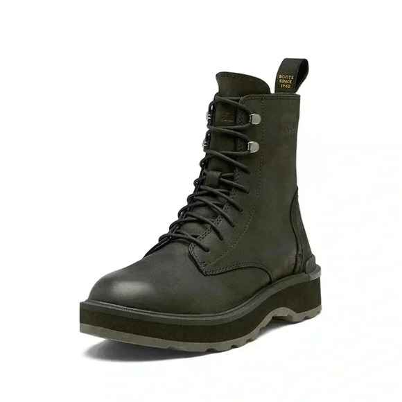 Sorel Shoes - Sorel Women's Hi-Line Lace Boots waterproof Size 9 Black Shelf pull looks NEW